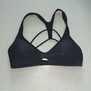 LULULEMON ATHLETA SWIM strappy back adjustable swim BRALLETTE top